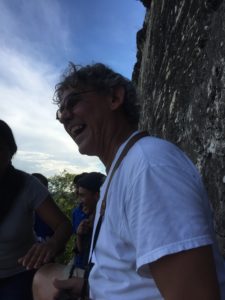 Stanley in Tikal, Guatemala